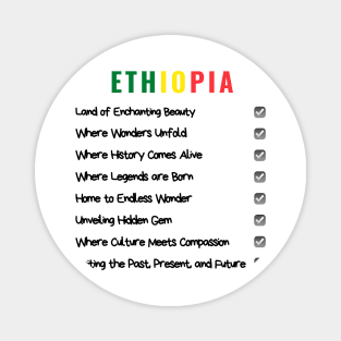 Ethiopia Magnet